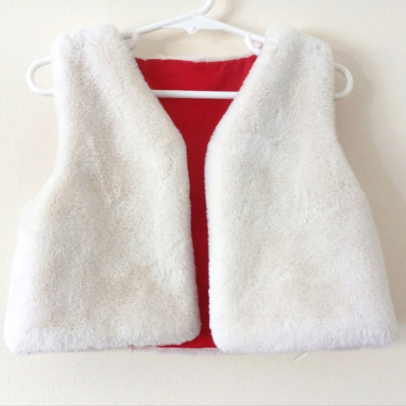 4T Girls Faux Fur Vest - Picture 4 of 7